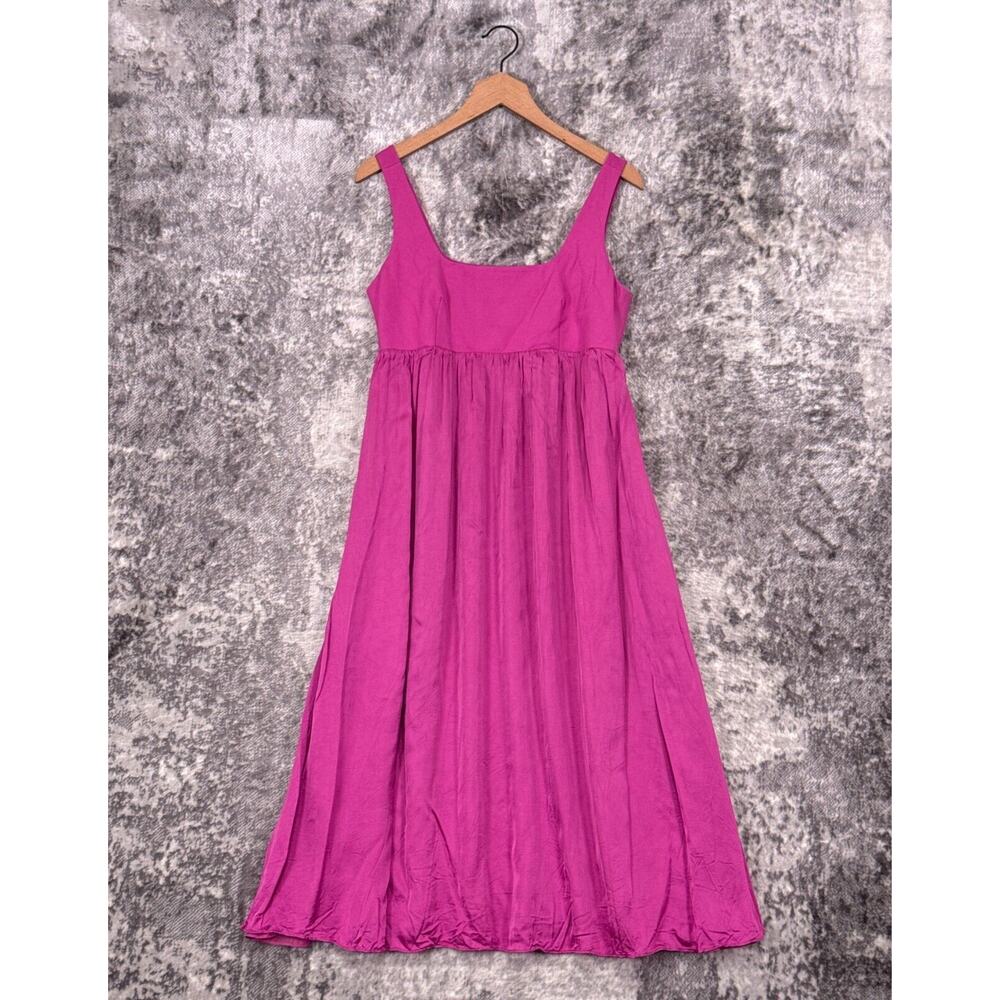 Hatch Magenta Midi Dress